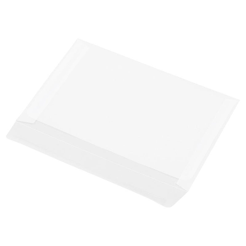 LUXPaper 6 x 9 Booklet Envelopes | Clear Translucent | 30lb. Text | 50 Qty - Image 3